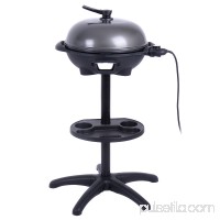 Costway Electric BBQ Grill 1350W Non-stick 4 Temperature Setting Outdoor Garden Camping   
